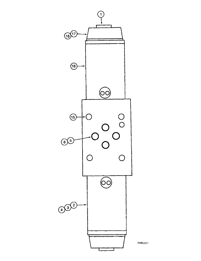 Схема запчастей Case IH 2166 - (8-33A) - CONTROL VALVE, 4-WAY, 3 POSITION (07) - HYDRAULICS