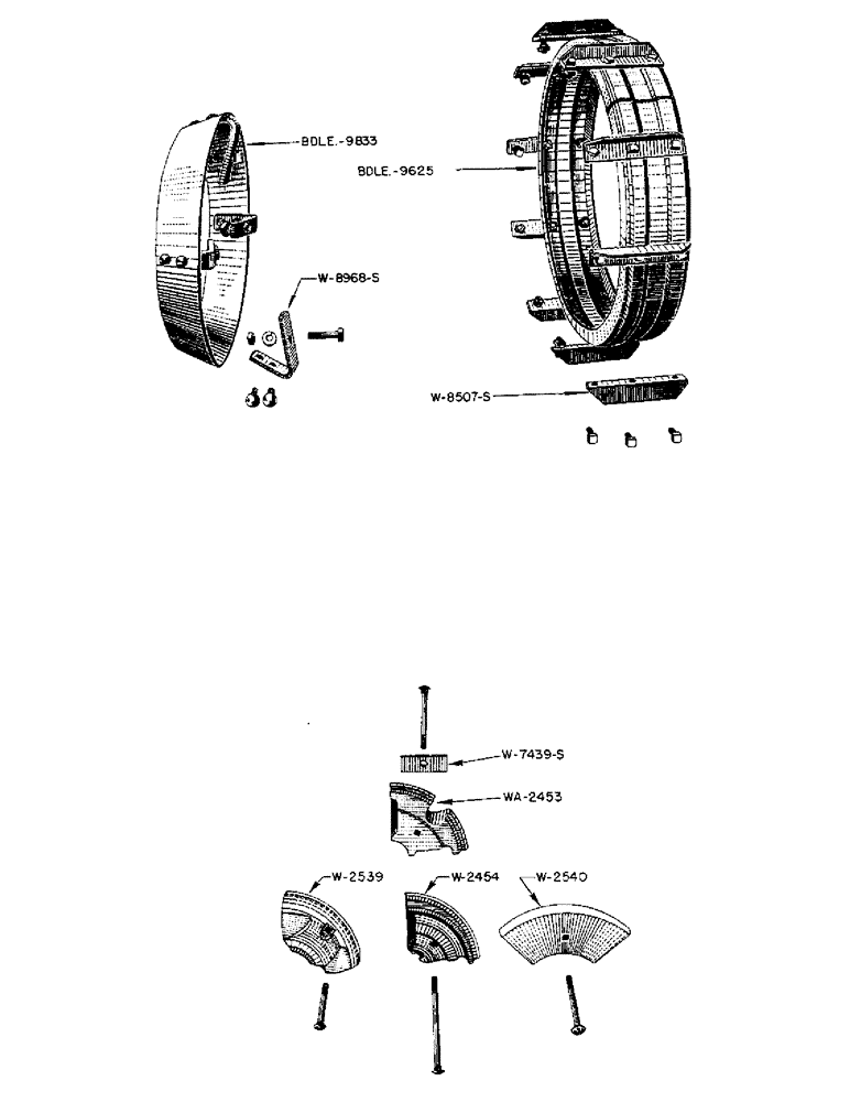 Схема запчастей Case IH WPH - (31) - EXTENSION RIMS, WHEEL WEIGHTS 