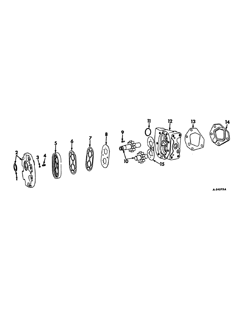 Схема запчастей Case IH 656 - (F-10) - HYDRAULICS, HYDRAULIC PUMP, CESSNA, 12 OR 17 GPM (07) - HYDRAULIC SYSTEM