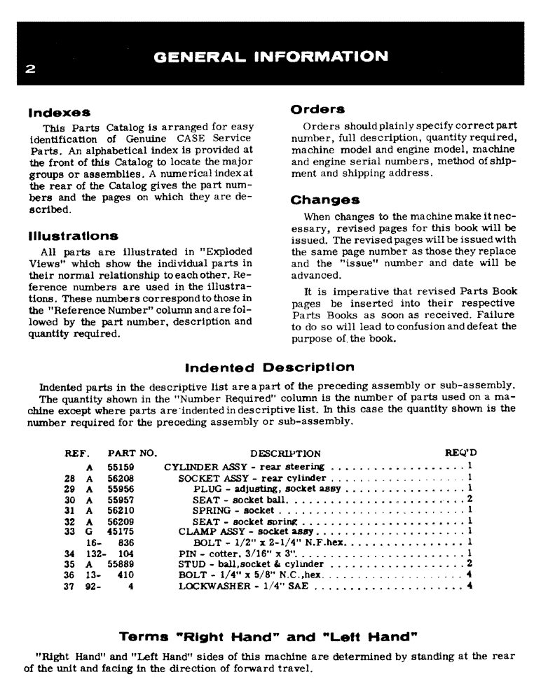 Схема запчастей Case IH VAC11-SERIES - (002) - GENERAL INFORMATION (00) - PICTORIAL INDEX