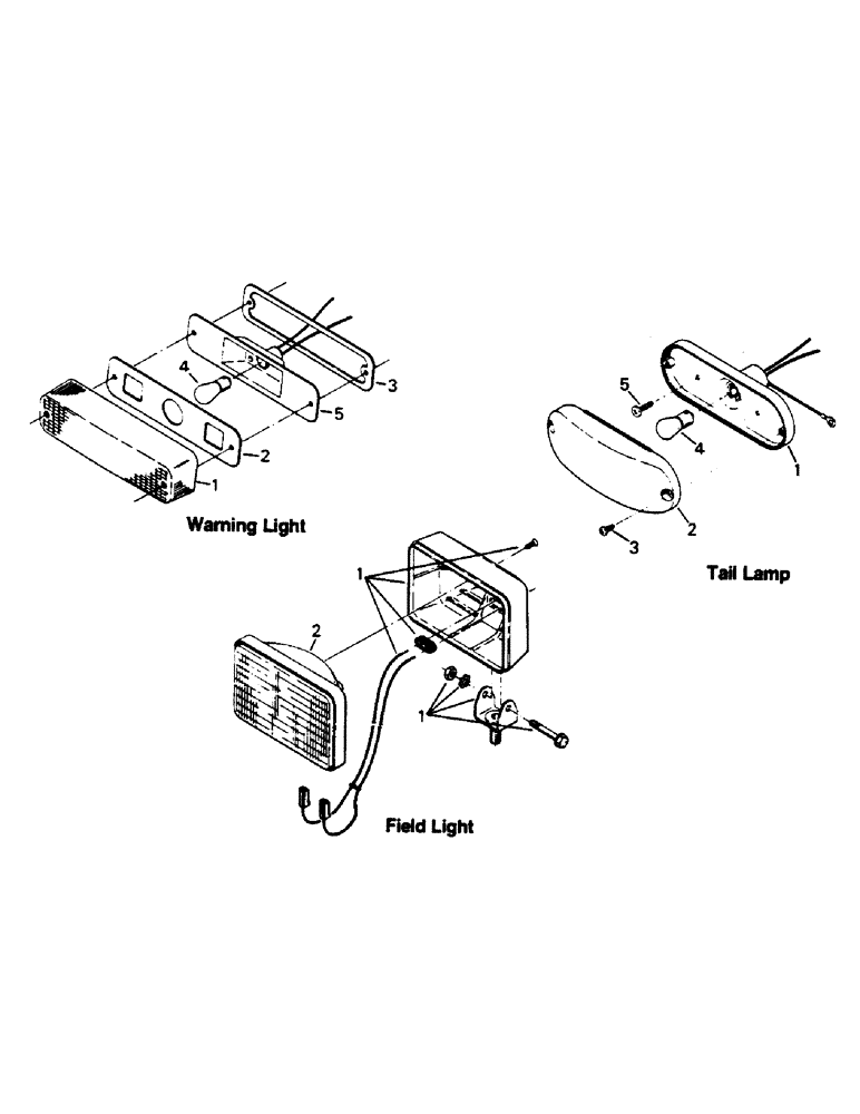 Схема запчастей Case IH 9130 - (02-20) - LIGHT ASSEMBLIES (06) - ELECTRICAL