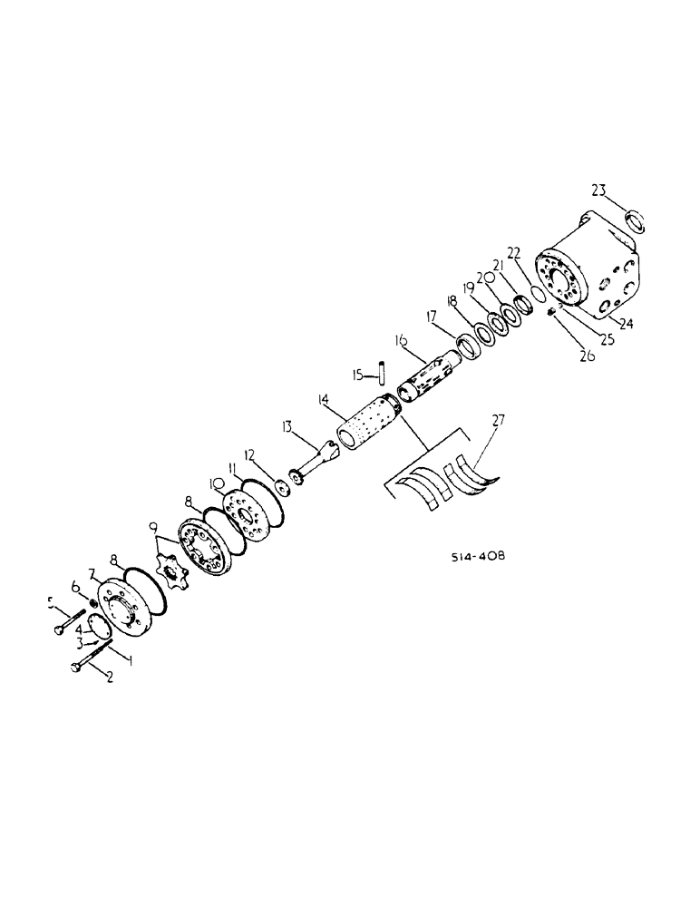 Схема запчастей Case IH 785 - (10-047) - INTEGRAL HYDROSTATIC STEERING VALVE (07) - HYDRAULICS