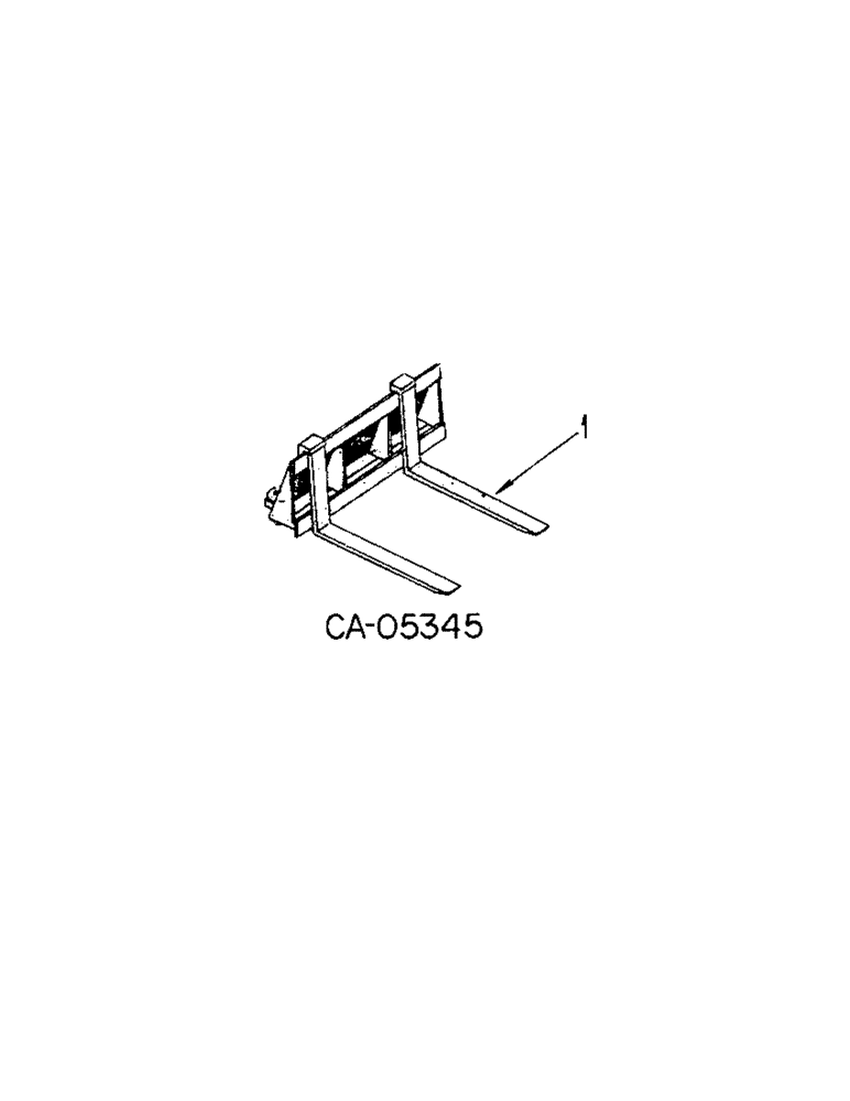 Схема запчастей Case IH 4130 - (17-2) - MOUNTED EQUIPMENT, PALLET FORK ATT, GRAPPLE FORK (05) - SUPERSTRUCTURE