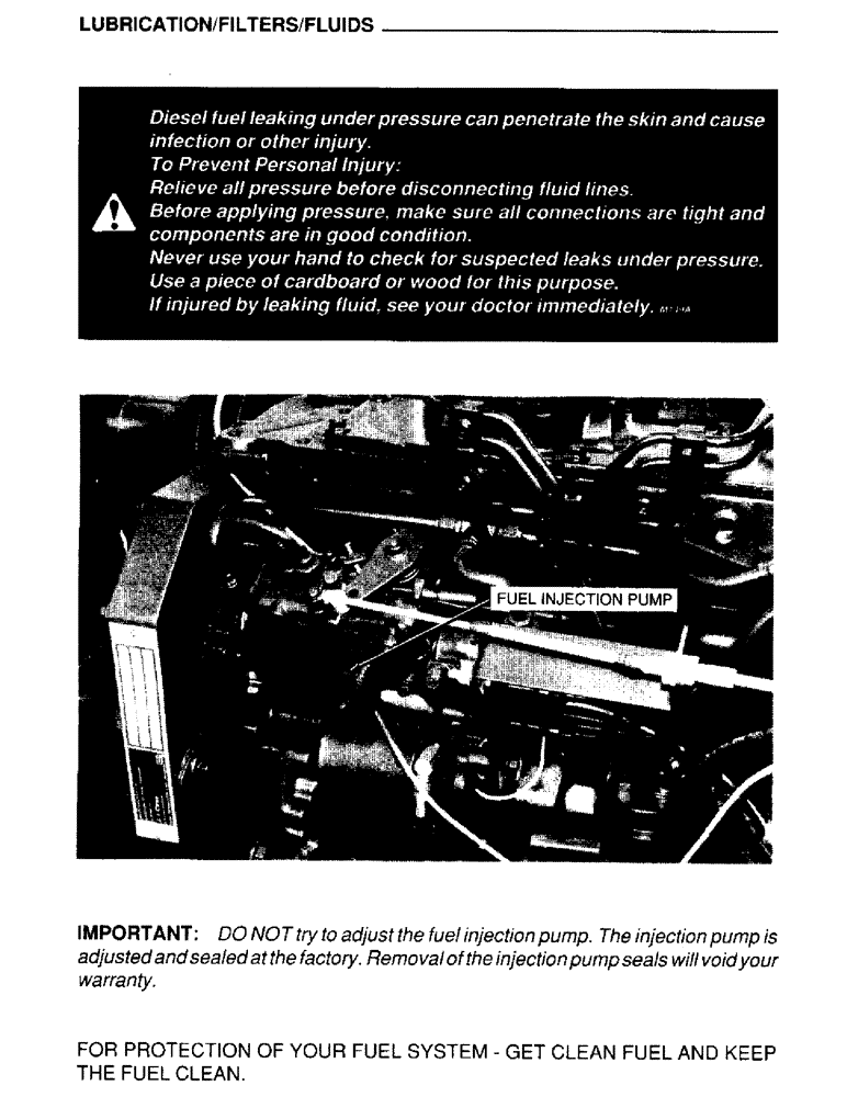 Схема запчастей Case IH 4390T - (025) - LUBRICATION, FILTERS, FLUIDS 