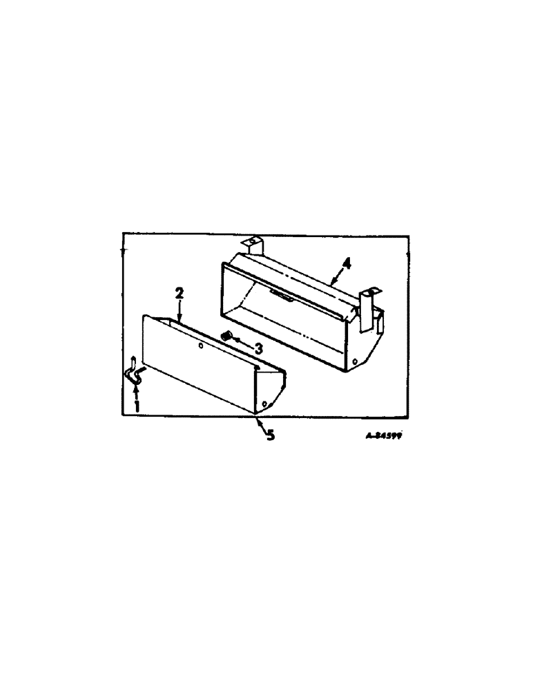 Схема запчастей Case IH 21206 - (M-04) - SEATS AND MISCELLANEOUS, TOOL BOX (10) - OPERATORS PLATFORM