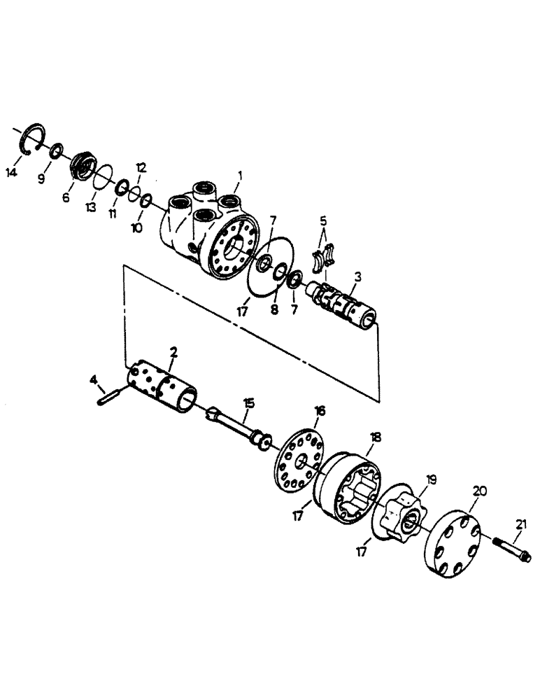 Схема запчастей Case IH 9170 - (08-11) - STEERING CONTROL VALVE ASSEMBLY (07) - HYDRAULICS