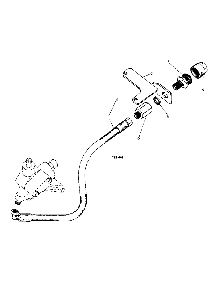 Схема запчастей Case IH 276 - (5-22) - SELF SEALING COUPLING ATTACHMENT, SINGLE ACTING VALVE (08) - HYDRAULICS