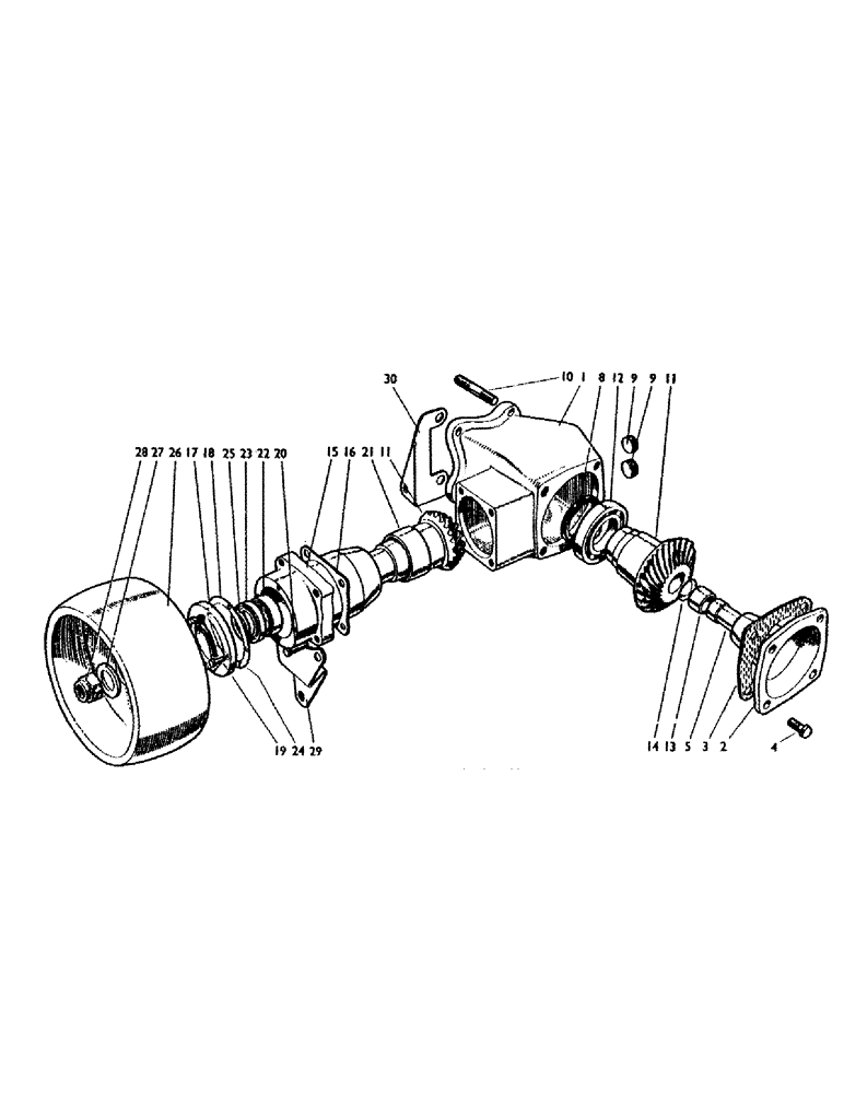 Схема запчастей Case IH 990A - (38) - BELT PULLEY, U413, BELT PULLEY, U440 Auxiliary Drive Units