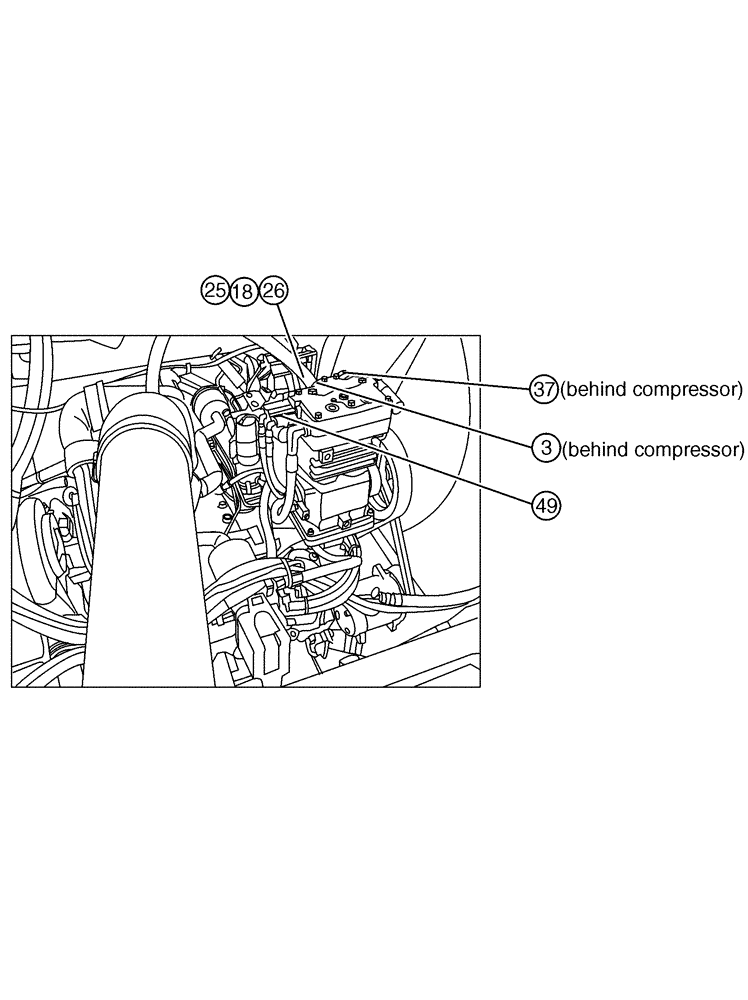 Схема запчастей Case IH 4330 - (02-002[01]) - ENGINE GROUP (4300 ONLY) (01) - ENGINE