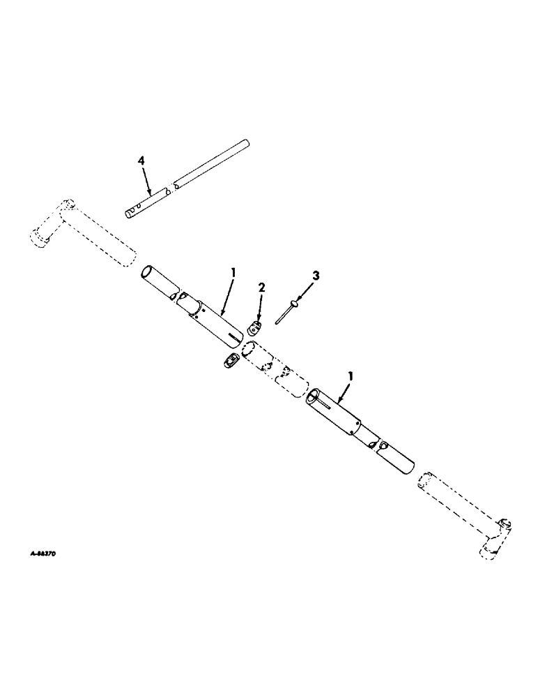 Схема запчастей Case IH 2706 - (J-18) - STEERING MECHANISM, ADJUSTABLE WIDE TREAD FRONT AXLE EXTENSION, FARMALL TRACTORS Steering Mechanism