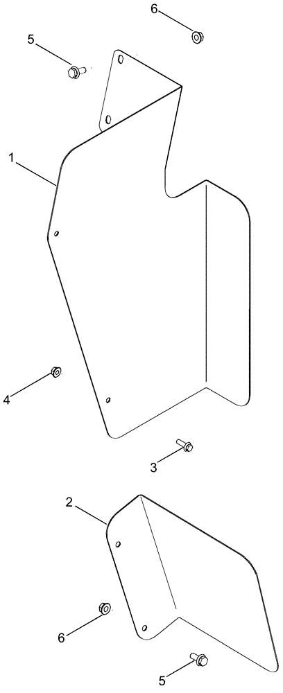 Схема запчастей Case IH 2388 - (02-11) - NON ROTARY AIR SCREEN VACUUM SHIELDS (01) - ENGINE