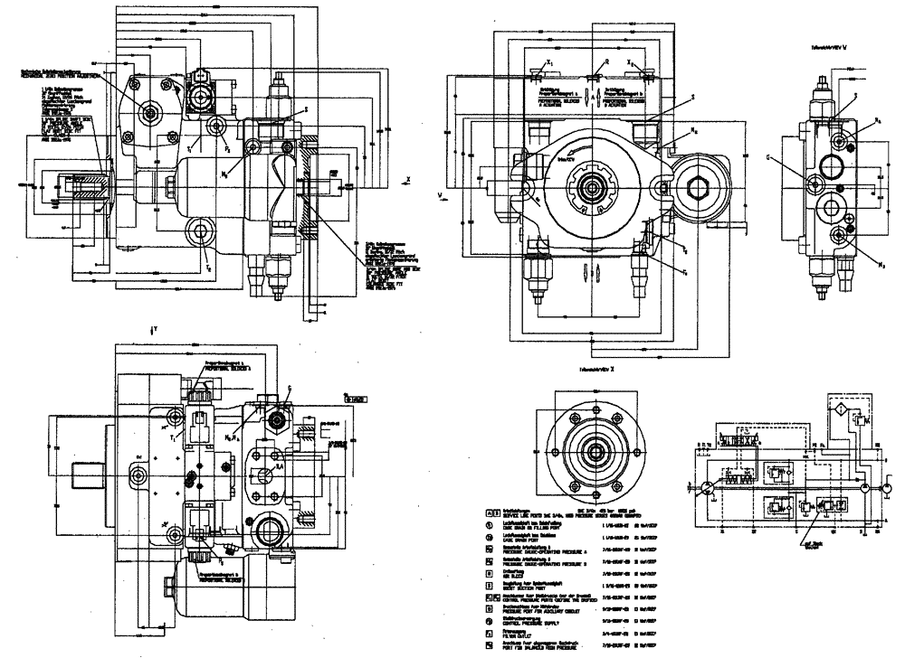 Схема запчастей Case IH SPX3320 - (06-015) - HYDRAULIC PUMP, W/11 T Hydraulic Plumbing