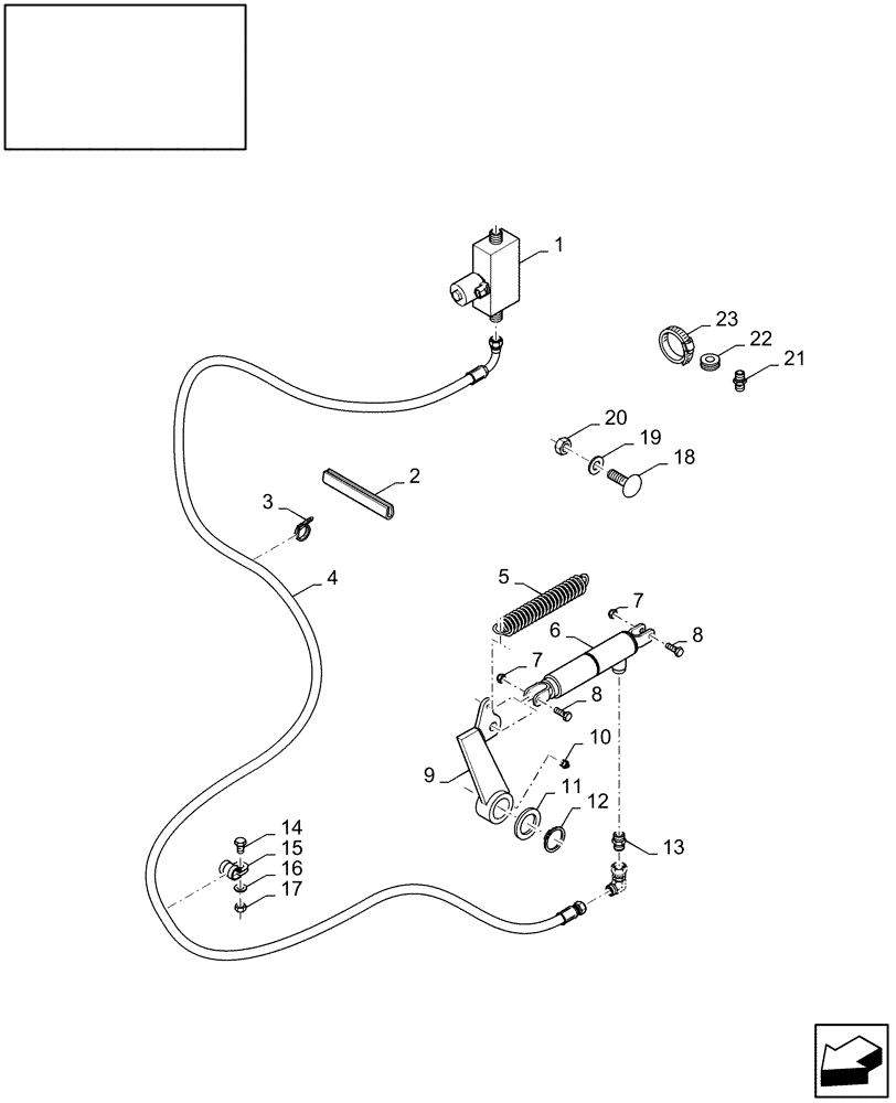 Схема запчастей Case IH LBX432R - (18.87384062[01]) - DIA : PICK-UP STOP KIT (18) - ACCESSORIES