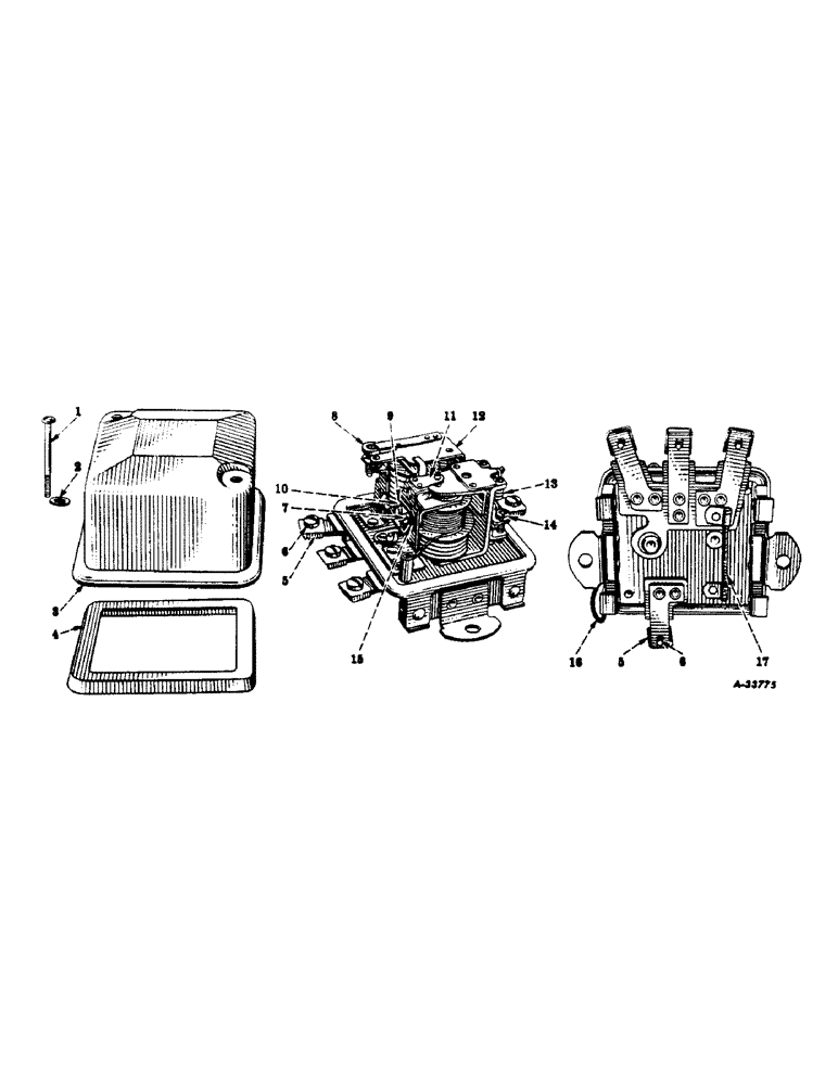 Схема запчастей Case IH 460 - (073) - ELECTRICAL SYSTEM, VOLTAGE REGULATOR, DELCO-REMY (06) - ELECTRICAL SYSTEMS