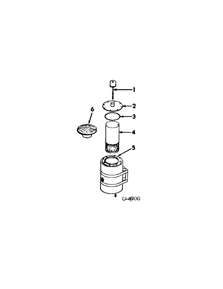 Схема запчастей Case IH 500 - (E-36[A]) - HYDRAULIC OIL RESERVOIR, FOR 12 ROW NARROW 