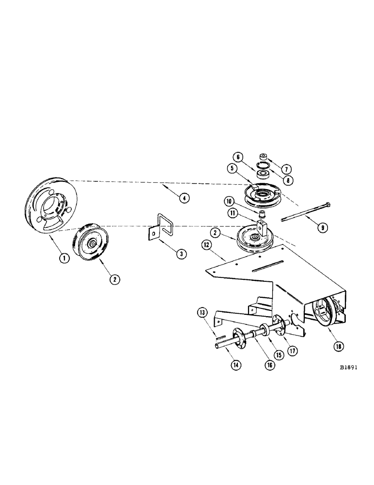 Схема запчастей Case IH 950 - (056[1]) - HEADER DRIVE 