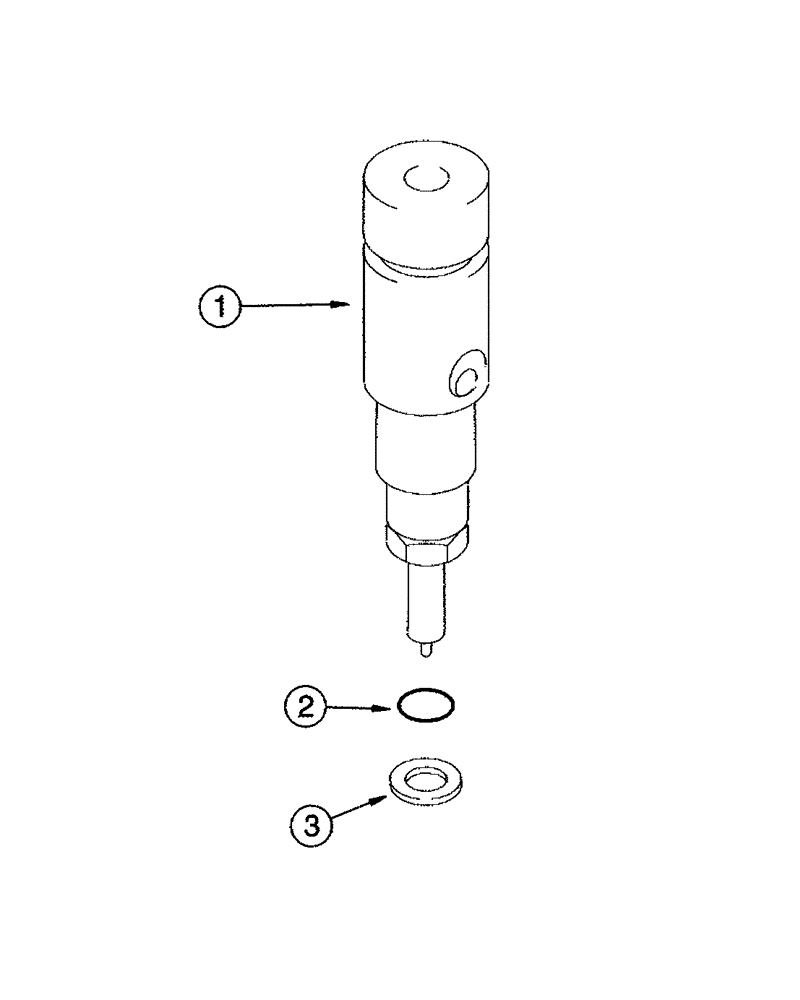 Схема запчастей Case IH FLX3300B - (02-055) - FUEL INJECTION NOZZLE (01) - ENGINE