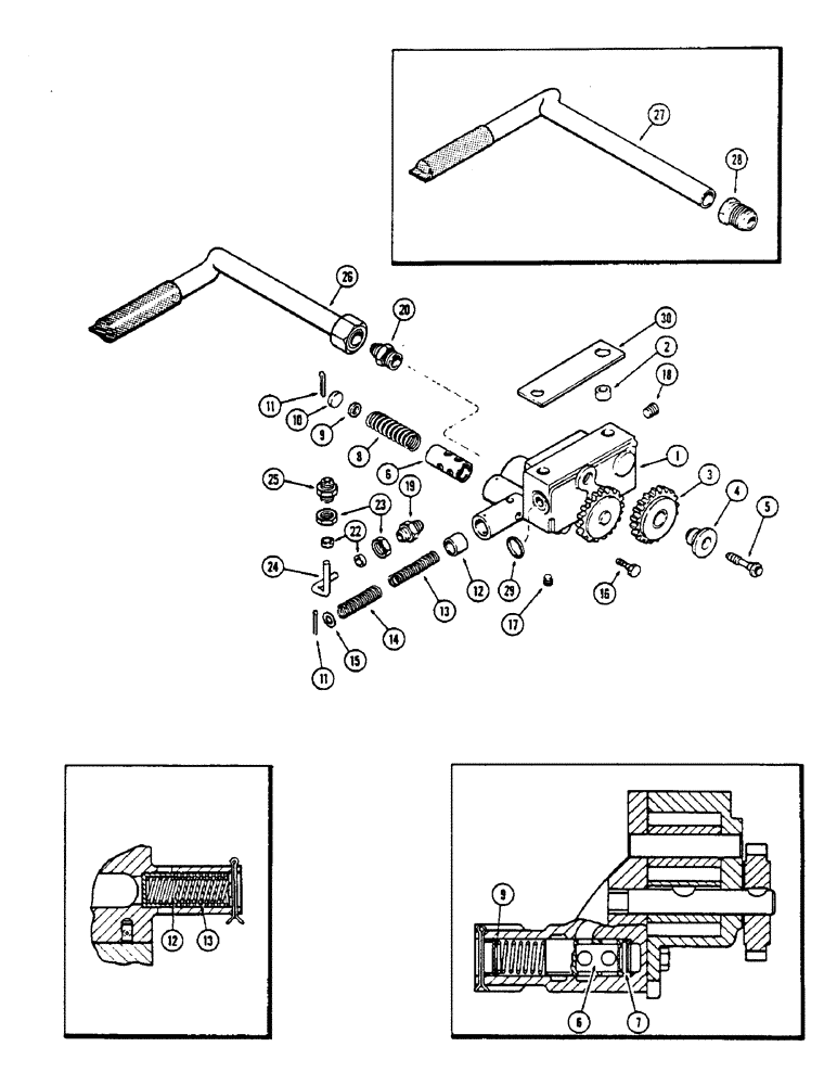 Схема запчастей Case IH 2670 - (052) - OIL PUMP, 504BDT INTERCOOLED DIESEL ENGINE (02) - ENGINE