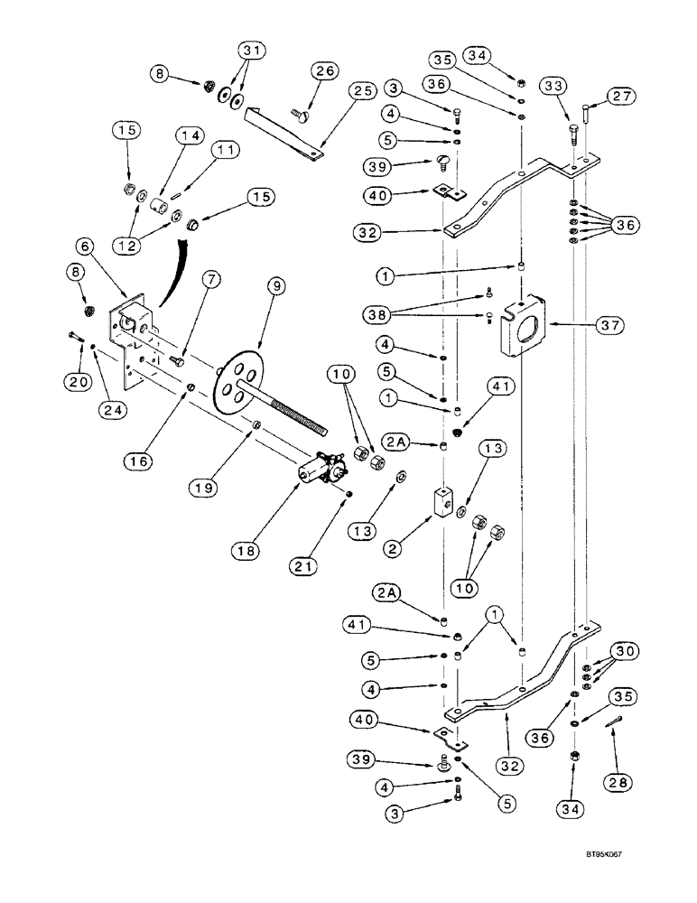 Схема запчастей Case IH 2166 - (9C-14) - CLEANING FAN, DRIVE SPEED CONTROL (15) - BEATER & CLEANING FANS