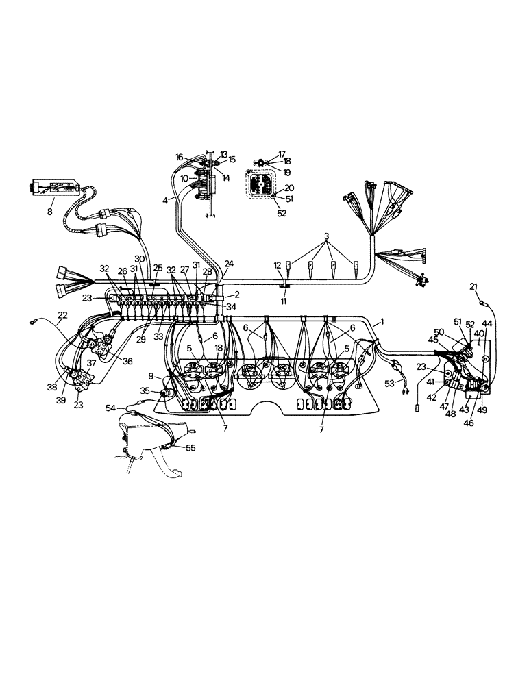 Схема запчастей Case IH KP-525 - (02-09) - DASH ELECTRICAL (06) - ELECTRICAL