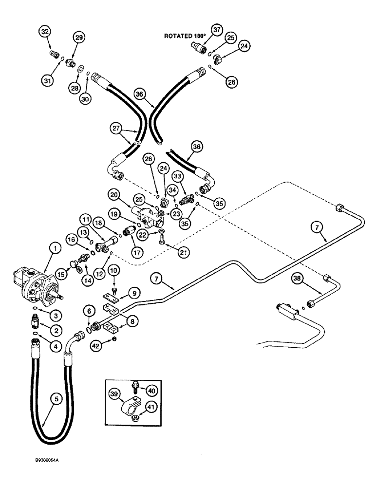 Схема запчастей Case IH 1688 - (8-60) - HYDRAULIC REEL DRIVE SYSTEM (07) - HYDRAULICS