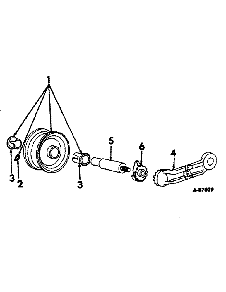 Схема запчастей Case IH 1200 - (L-11) - OUTER SHOE WHEEL 