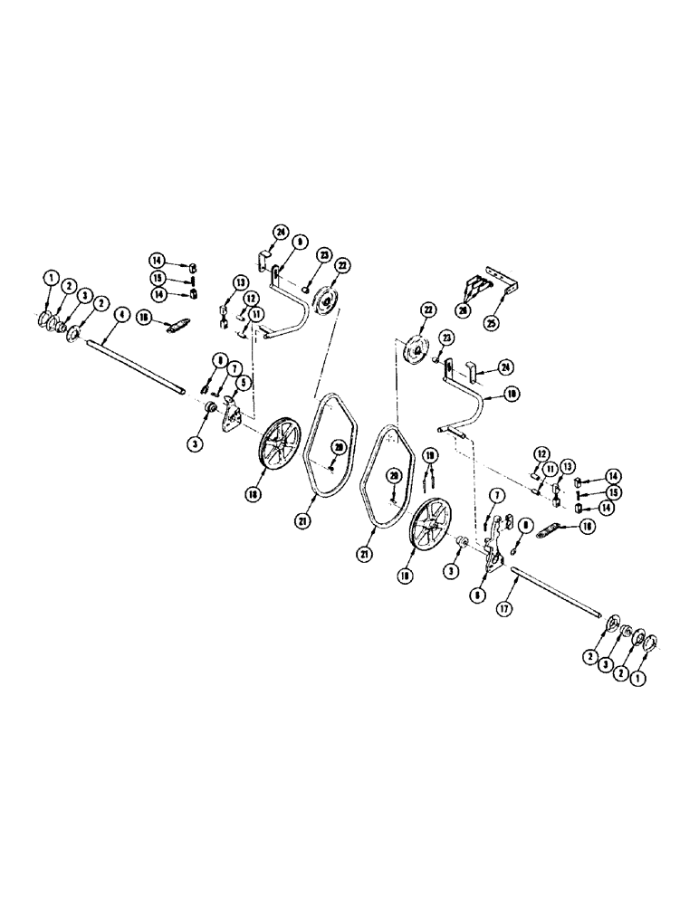 Схема запчастей Case IH 675 - (12) - SHIFTER 