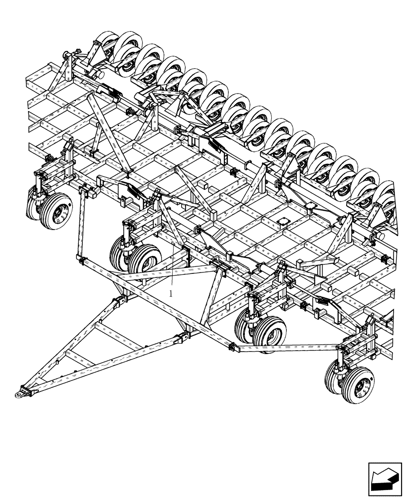 Схема запчастей Case IH ATX - (01-04) - SERIAL PLATE LOCATION (00) - PICTORIAL INDEX