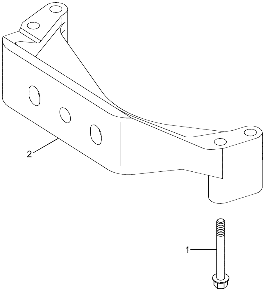 Схема запчастей Case IH FLX3020 - (02-18) - ENGINE MOUNTING (01) - ENGINE