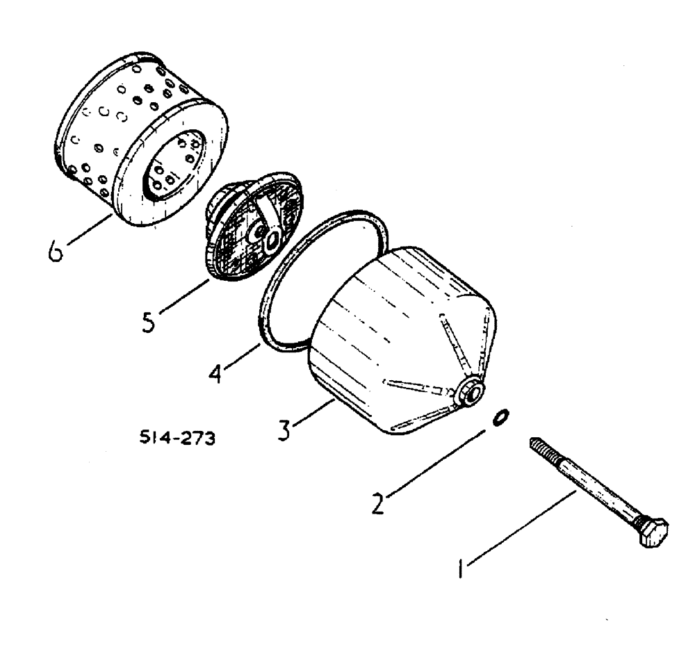 Схема запчастей Case IH 885 - (10-014) - OIL FILTER (07) - HYDRAULICS