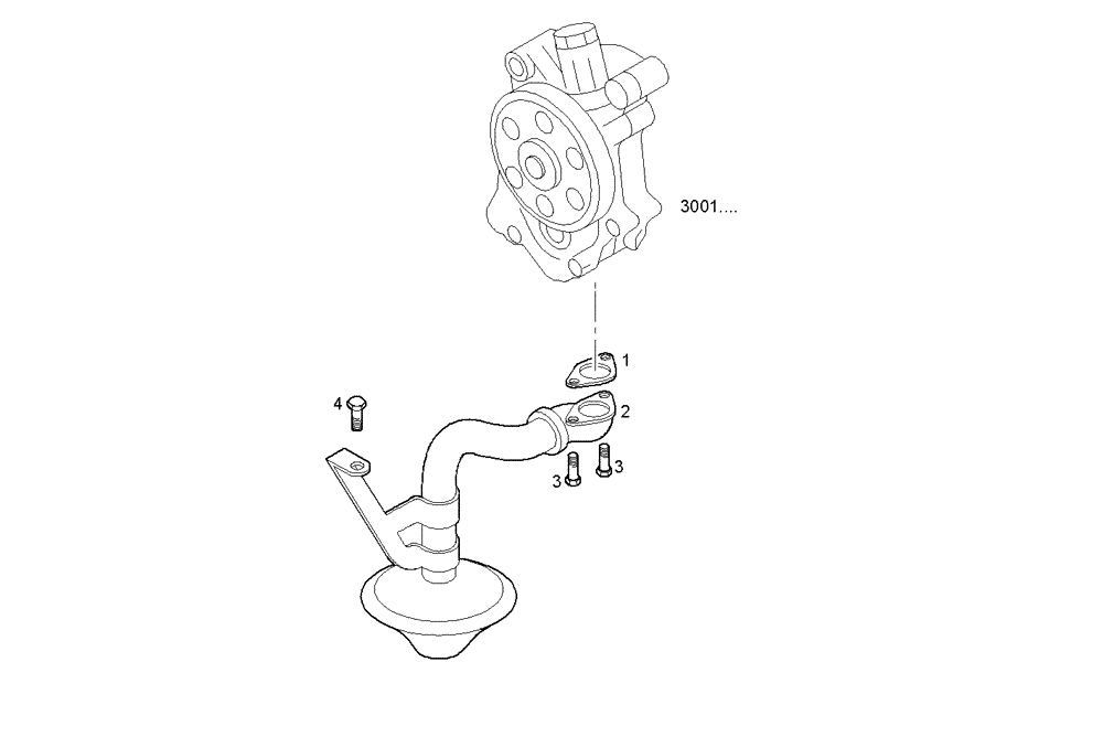 Схема запчастей Case IH F3BE0684N E906 - (3050.012) - SUCTION STRAINER 