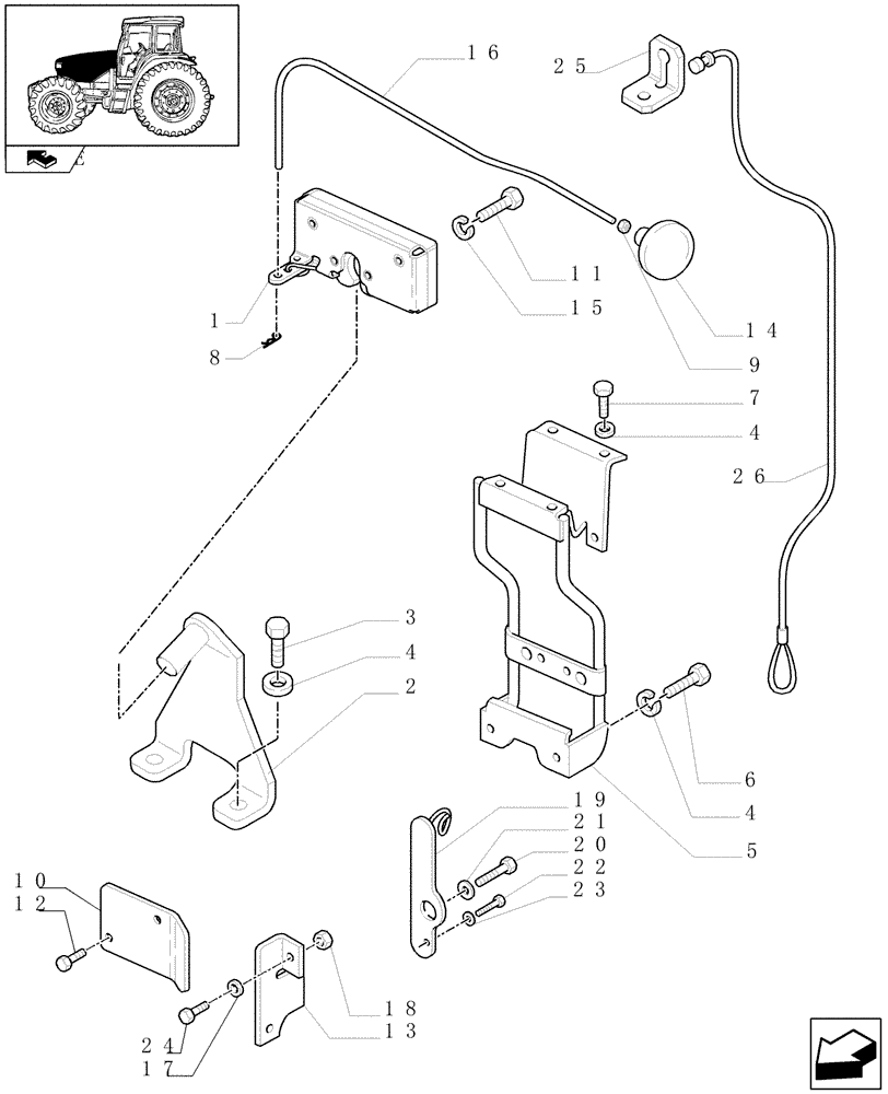 Схема запчастей Case IH FARMALL 105U - (1.83.0[03]) - HOODS - C6487 (08) - SHEET METAL