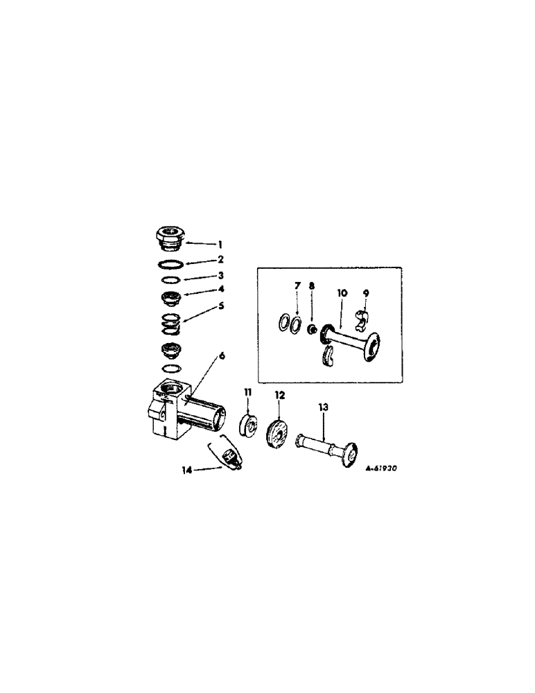 Схема запчастей Case IH 414 - (356) - HAND PRIMER PUMP, 414, UP TO SERIAL NUMBER CH812E, 420, UP TO SERIAL NUMBER CH1371E (10) - ENGINE