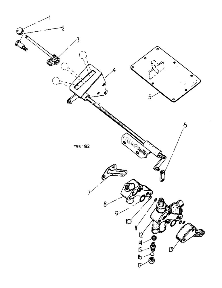 Схема запчастей Case IH 276 - (5-29) - AUXILIARY VALVE ATTACHMENTS WITH ONE S.A. OR ONE D.A. VALVE (08) - HYDRAULICS