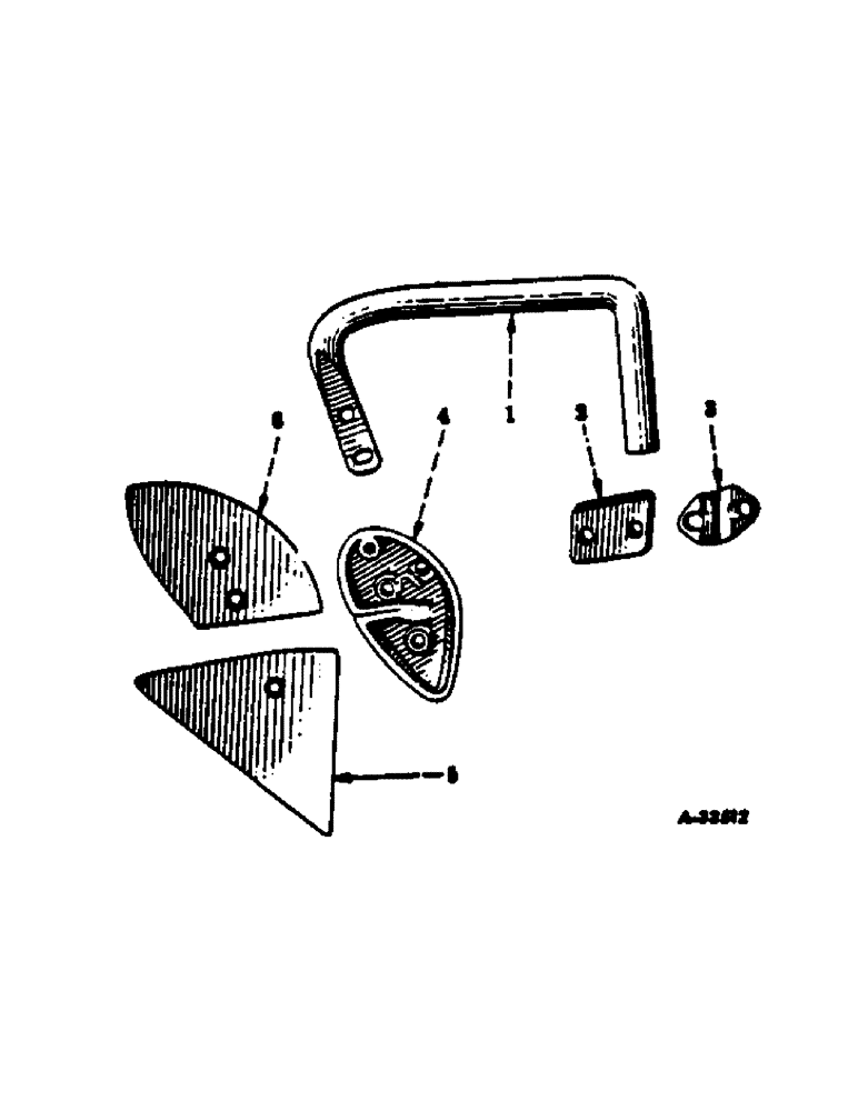 Схема запчастей Case IH 700 - (AK-16) - COMBINATION JOINTER ATTACHMENT, TWO PIECE BLADE, ONE PER FURROW 