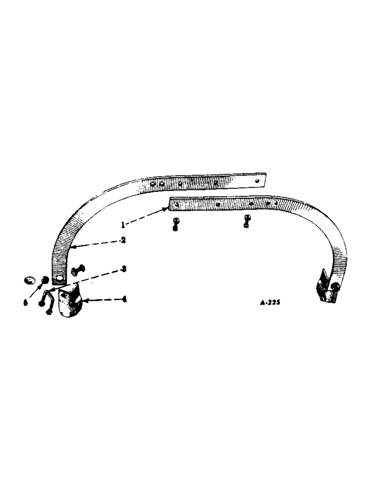 Схема запчастей Case IH 144 - (L-17) - JOCKEY ARCH 
