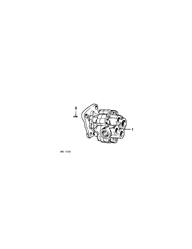 Схема запчастей Case IH 230 - (10-08) - HYDRAULICS, HYDRAULIC PUMP (WEBSTER) (07) - HYDRAULICS