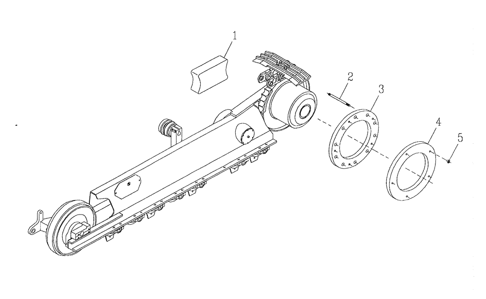 Схема запчастей Case IH 7700 - (A10[08]) - STABILITY KIT Mainframe & Functioning Components