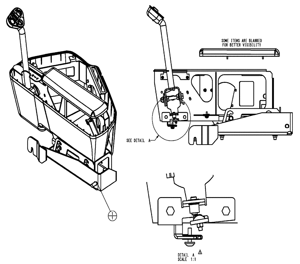 Схема запчастей Case IH FLX3010 - (01-045) - CONSOLE, RH CONTROL, FLEX-AIR (10) - CAB