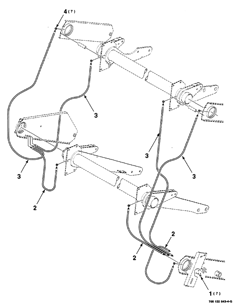 Схема запчастей Case IH RS561A - (6-016) - TENSIONING LUBE ASSEMBLY (14) - BALE CHAMBER