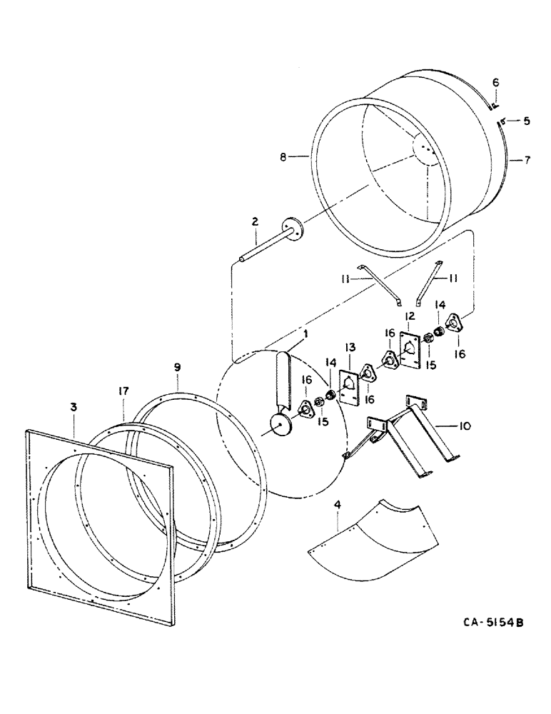 Схема запчастей Case IH 1460 - (06-01) - COOLING, ROTARY AIR SCREEN Cooling