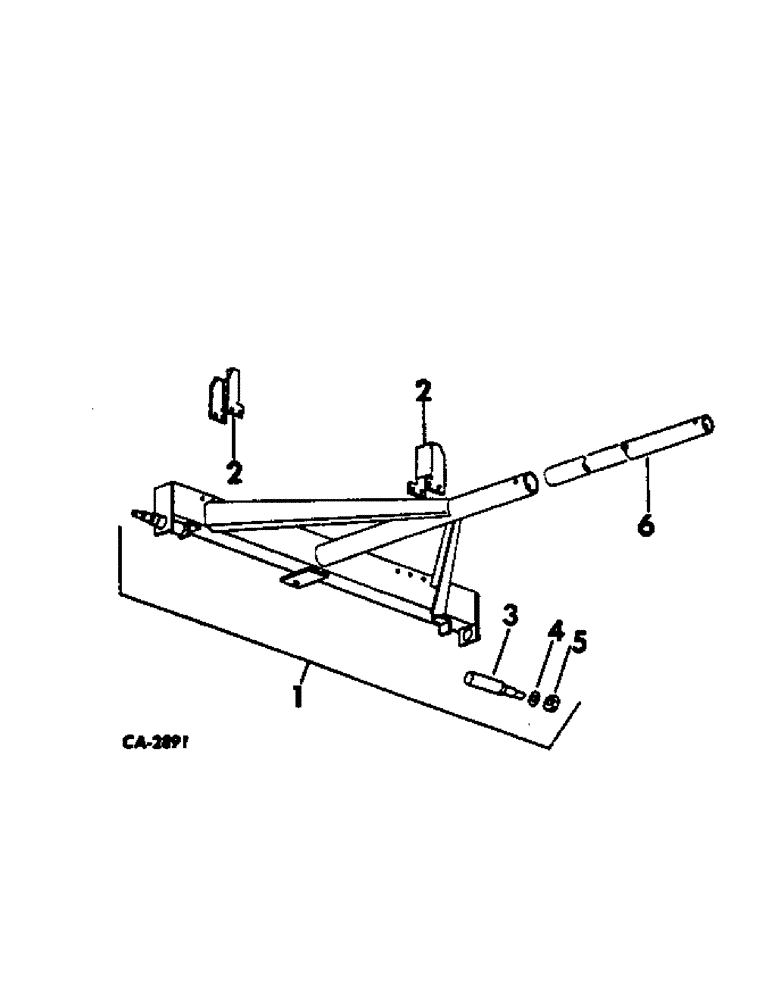 Схема запчастей Case IH VARIOUS - (D-05[1]) - REAR AXLE ASSY 