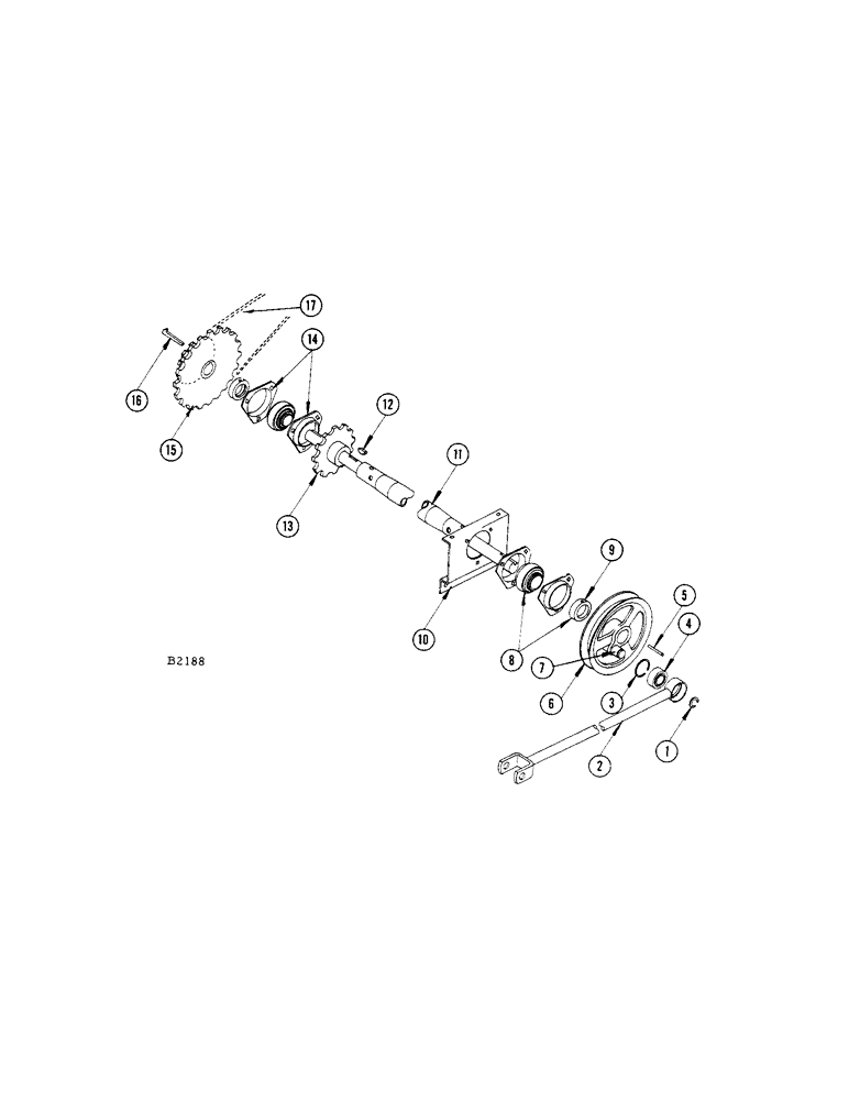 Схема запчастей Case IH 400 - (056[1]) - STRAWRACK CRANKSHAFT (72) - SEPARATION