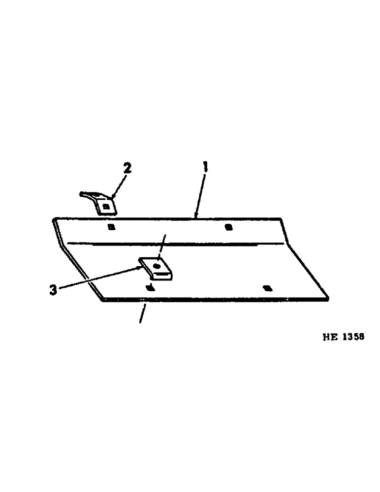 Схема запчастей Case IH 210 - (N-05) - PARTS ACCESSORIES AND ATTACHMENTS, SKID SOLE, SERIAL NUMBER 3700 AND SINCE Accessories & Attachments