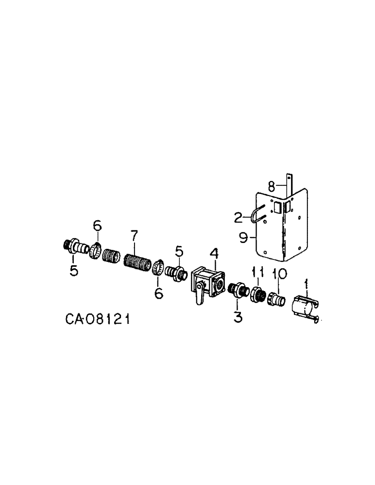 Схема запчастей Case IH 800 - (10-23) - FERTILIZER, CENTRAL FILL ATTACHMENT, UNITS A-G, M&T FOR FILLING LIQUID TANKS FROM OPPOSITE END (09) - CHASSIS/ATTACHMENTS