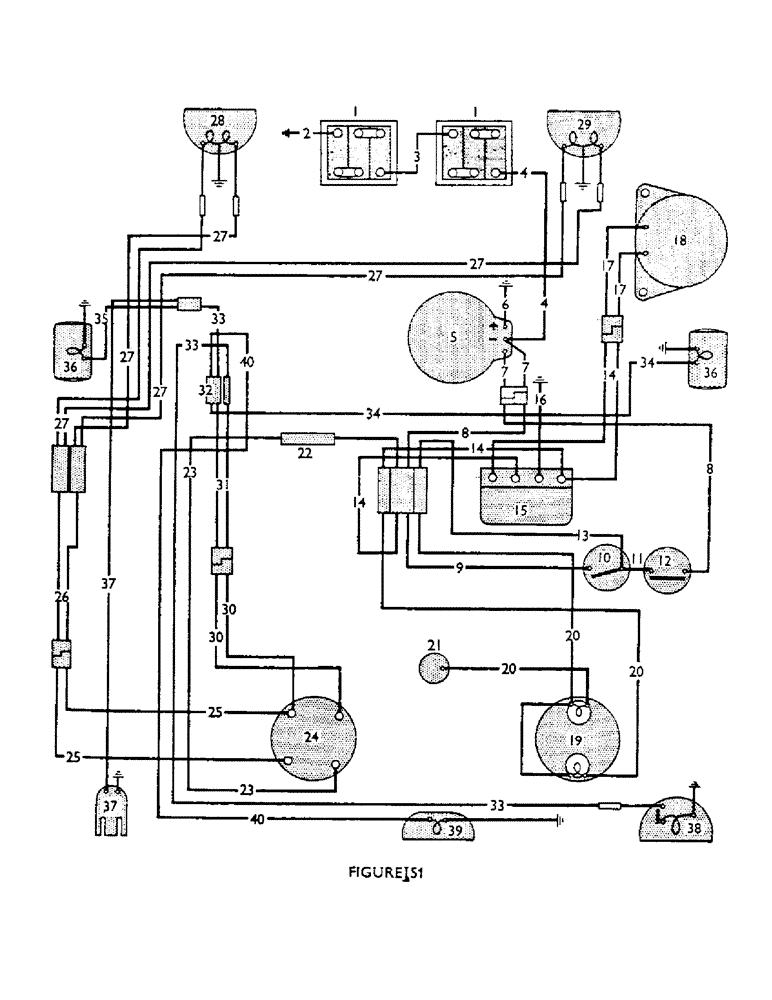 Схема запчастей Case IH 990A - (78) - ELECTRICAL EQUIPMENT, FROM TRACTOR 440001 TO 456232 (06) - ELECTRICAL SYSTEMS