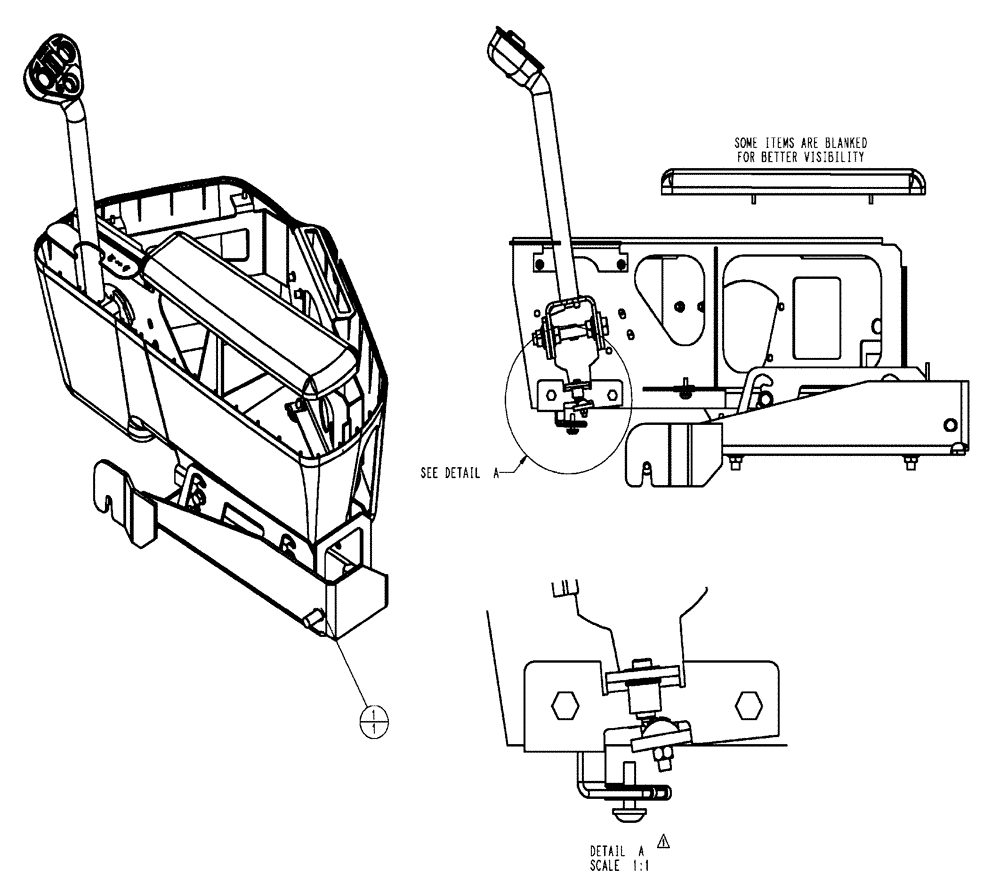 Схема запчастей Case IH FLX4010 - (01-045) - CONSOLE, RH CONTROL, FLEXAIR (10) - CAB