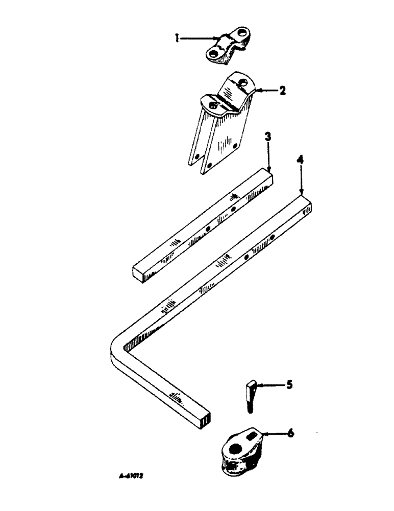 Схема запчастей Case IH 184 - (H-05) - PLANTER ATTACHING UNIT 