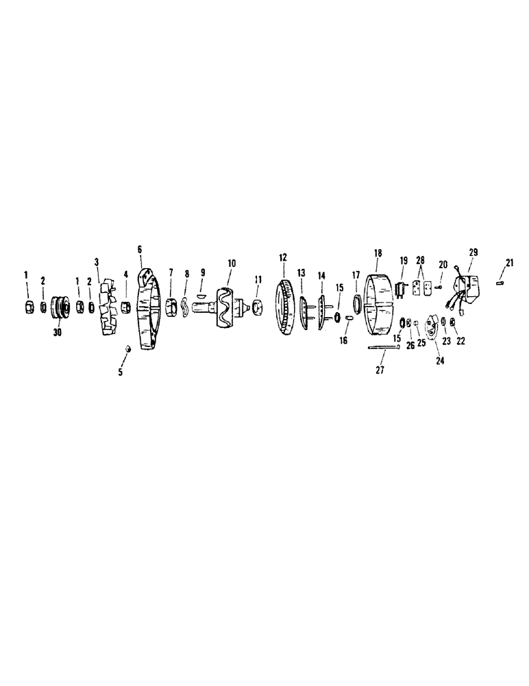 Схема запчастей Case IH STEIGER - (02-04) - ALTERNATOR - 22-003 (06) - ELECTRICAL