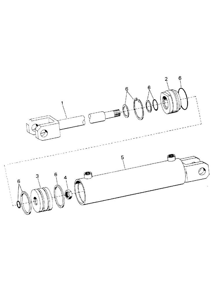 Схема запчастей Case IH STEIGER - (08-17) - STEERING CYLINDER, OPTIONAL, USED WHEN NO-SPIN IS INSTALLED (07) - HYDRAULICS